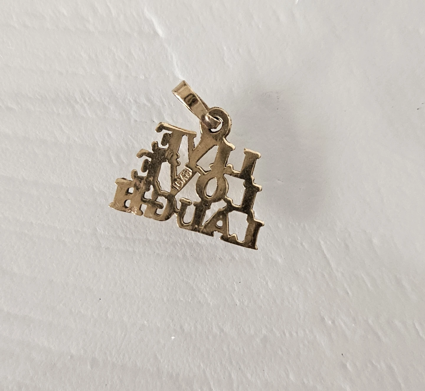 10k gold pendant - photo 2