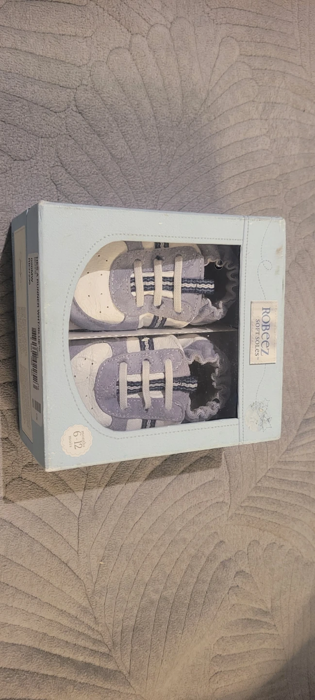 Robeez Soft Soles Baby Shoes Size 6-12 Months - photo 2