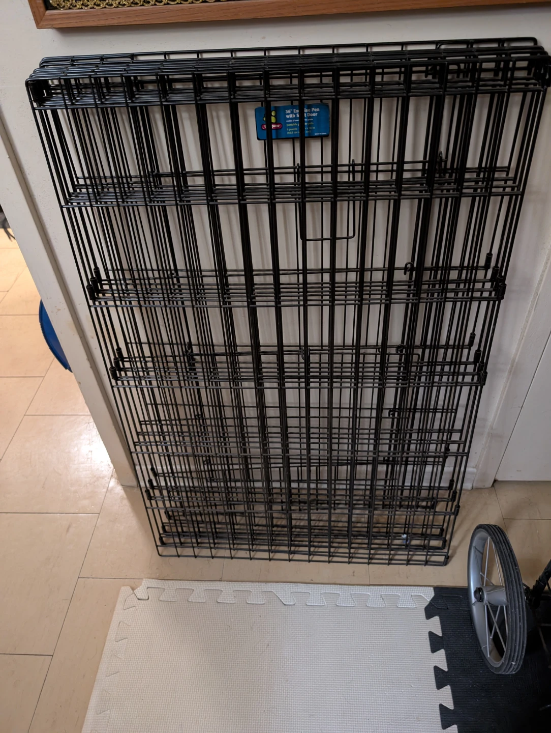 Top Paw 36" Exercise Pen with Split Door