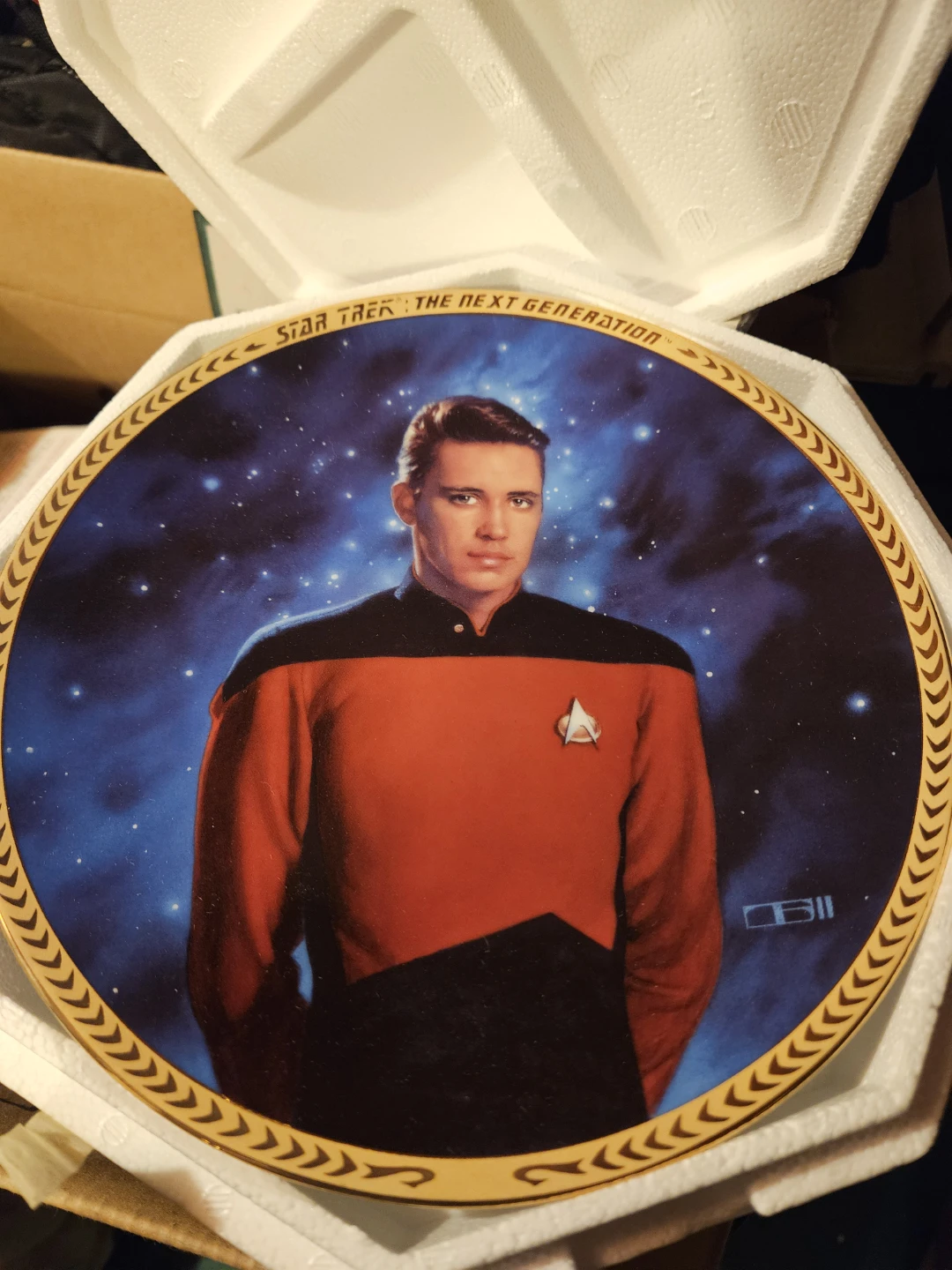 Star Trek The Next Generation Collector Plates (Set of 5) - photo 5