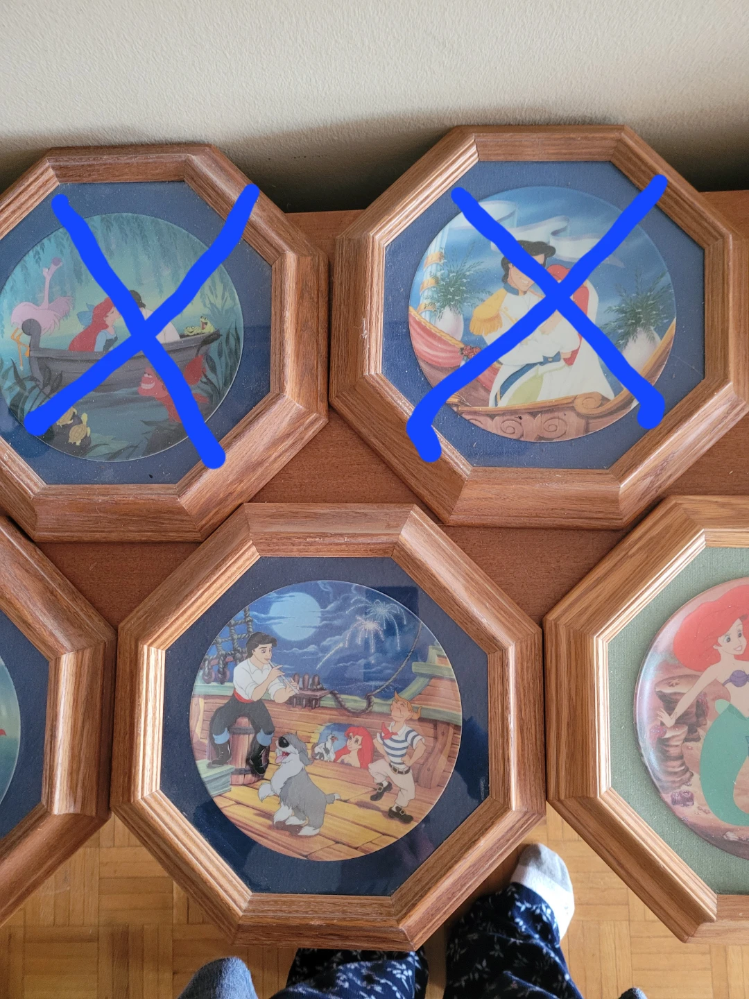 Set of 5 Disney The Little Mermaid Decorative Plates - photo 3