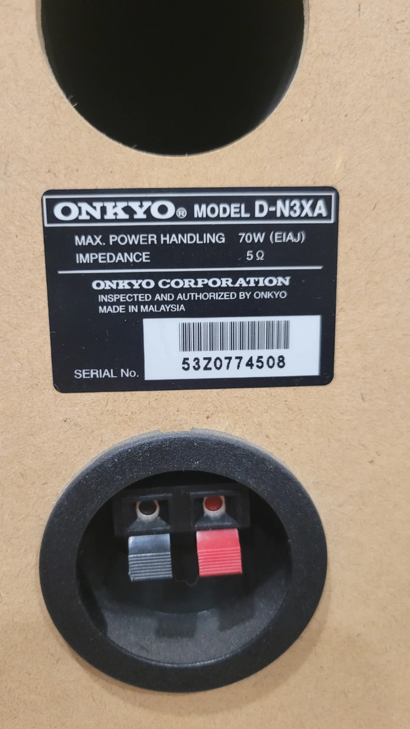 Onkyo Stereo Tuner Amplifier & Speakers R-805X D-N3XA - photo 2