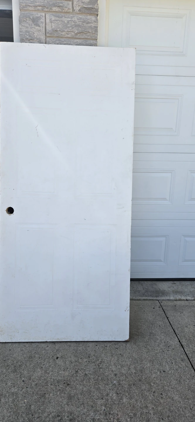White 6-Panel Interior Door