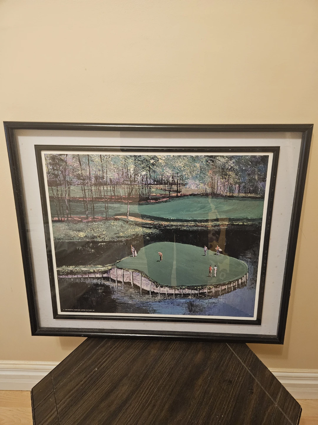 Framed Golf Print - Augusta National 12th Hole - photo 3