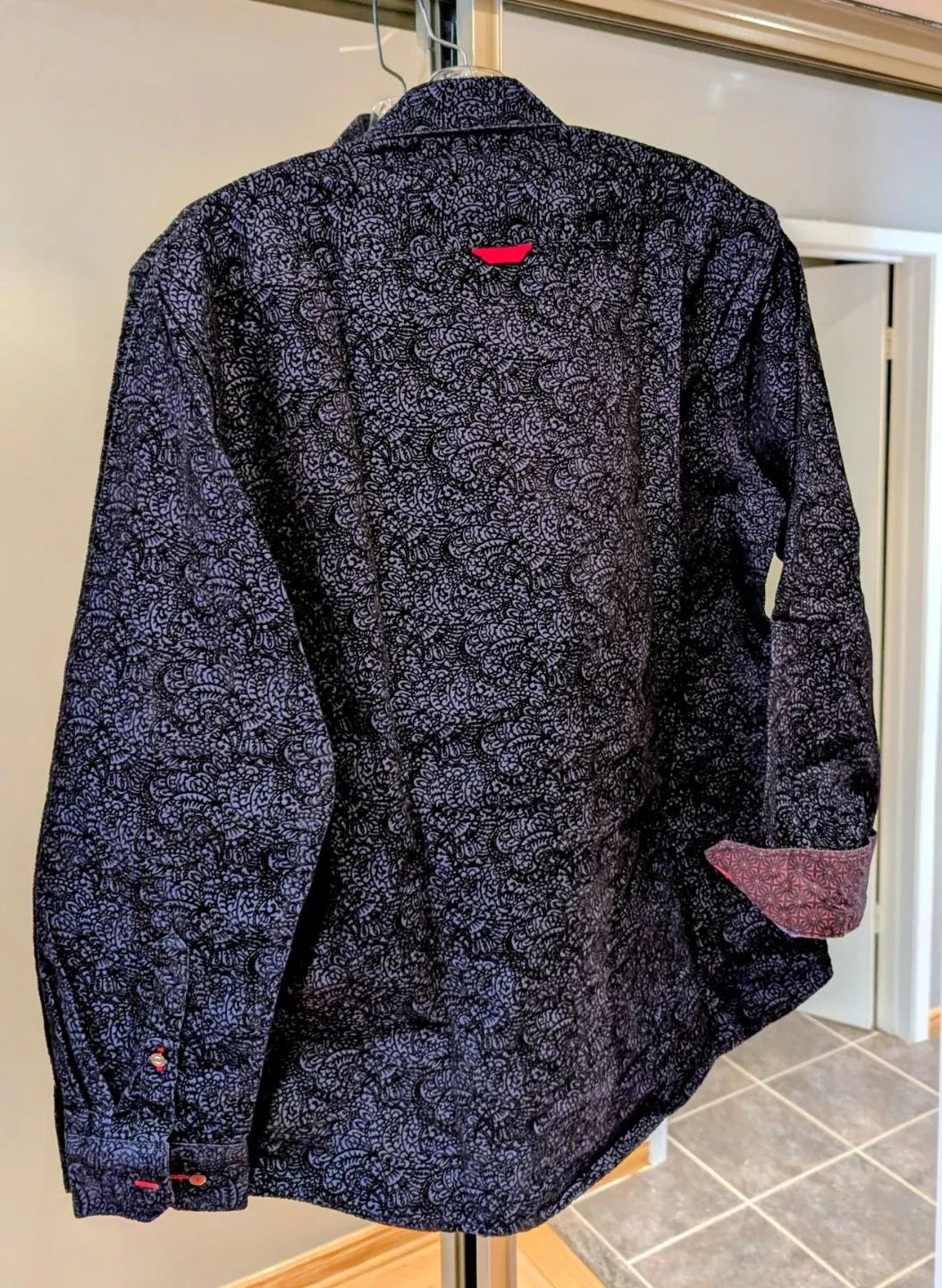 Jermyn & Bond Men's Modern Fit Button-Up Shirt - Size L - photo 2