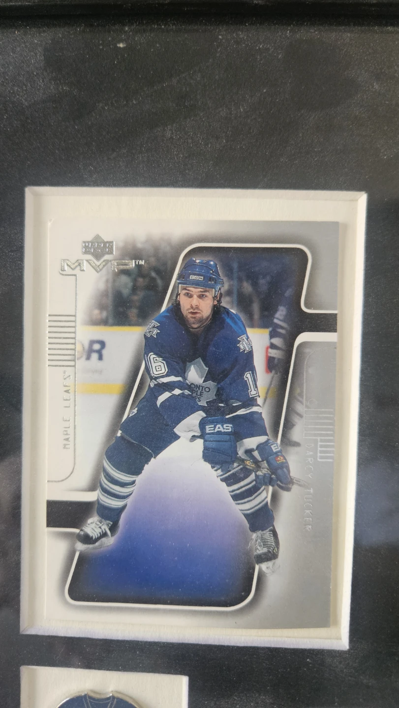 Darcy Tucker Framed Toronto Maple Leafs Hockey Card Display - photo 3