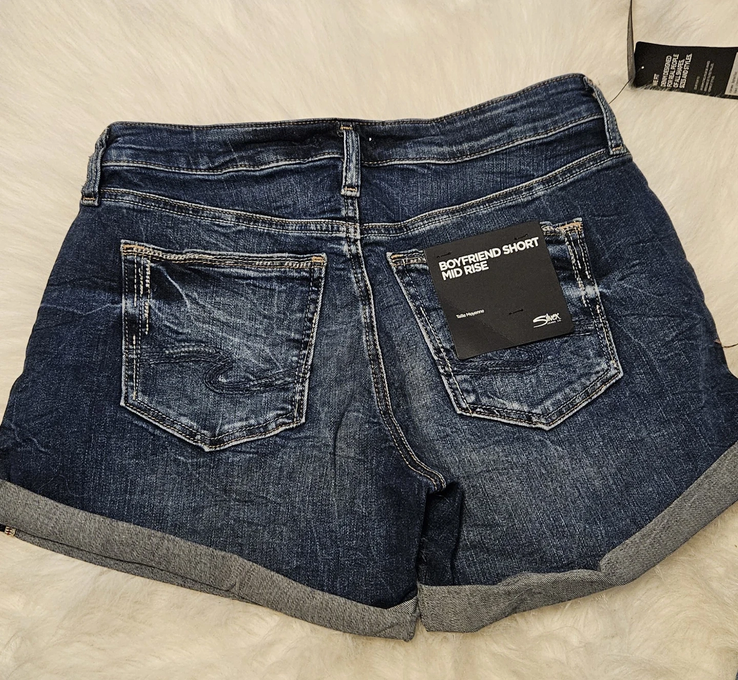Silver Jeans Co. Boyfriend & Suki Short Mid Rise - photo 4
