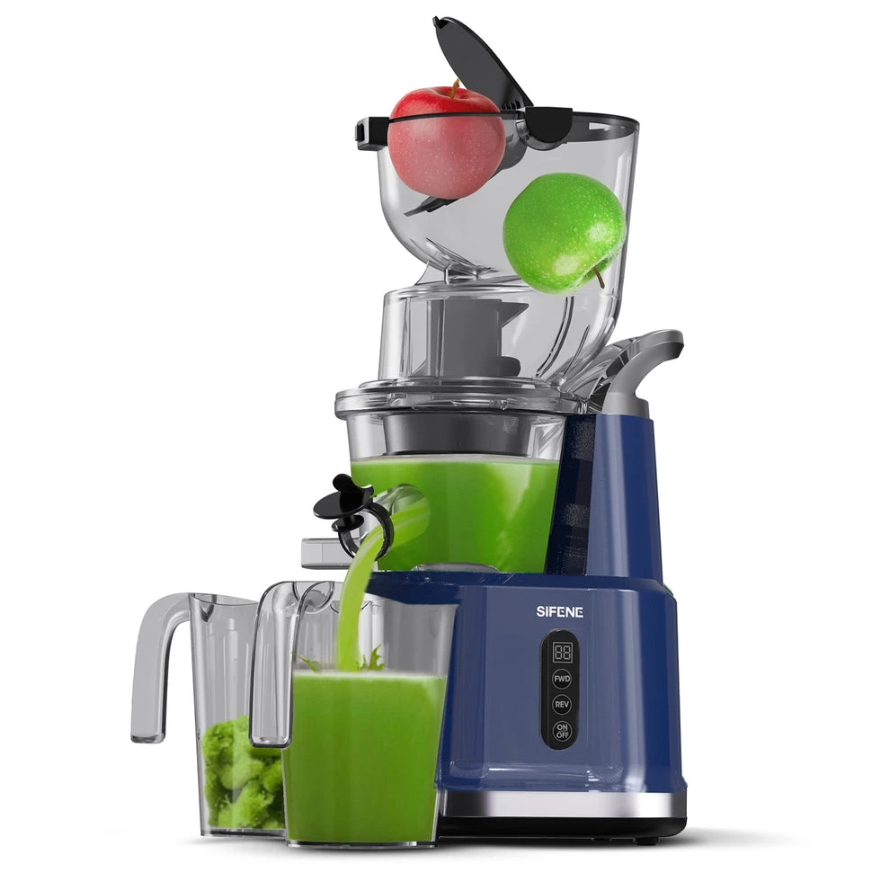 NEW SIFENE Slow Juicer - Extra Large Mouth, High Juice Yield