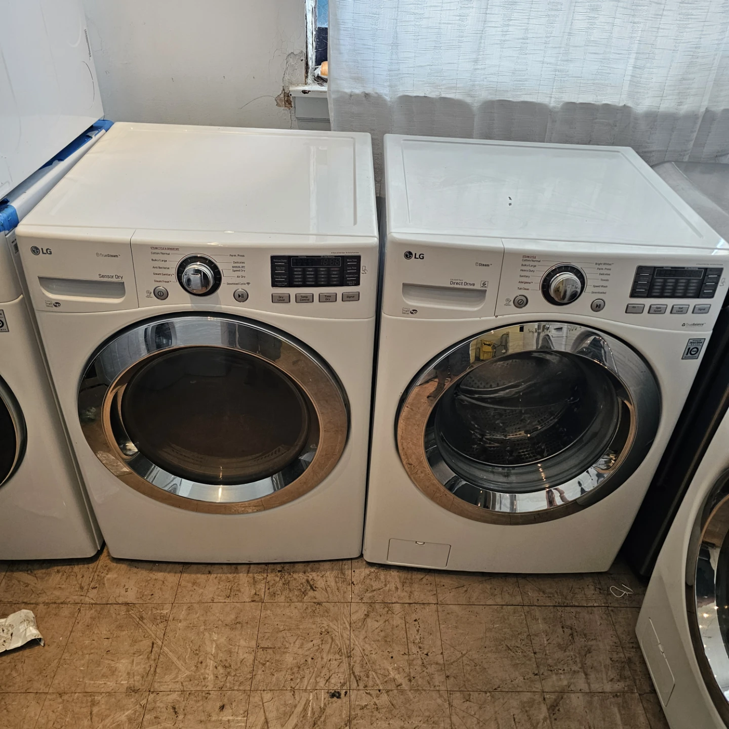 LG TrueSteam Sensor Dry Front Load Dryer - photo 2