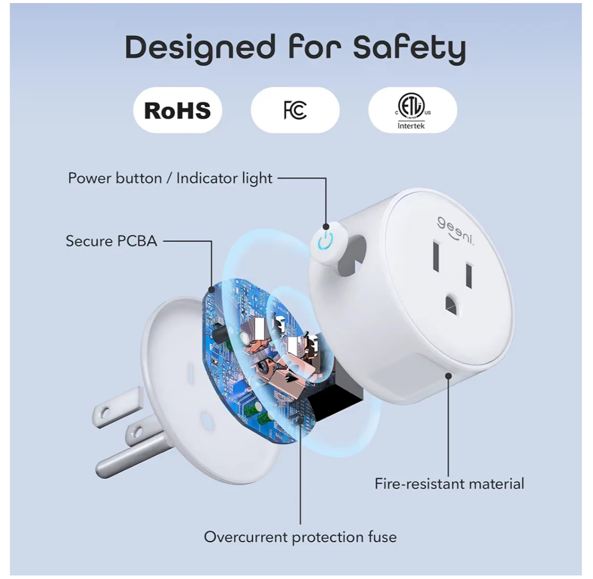Geeni Smart Dot Wi-Fi Plugs (5 Pack) - photo 5