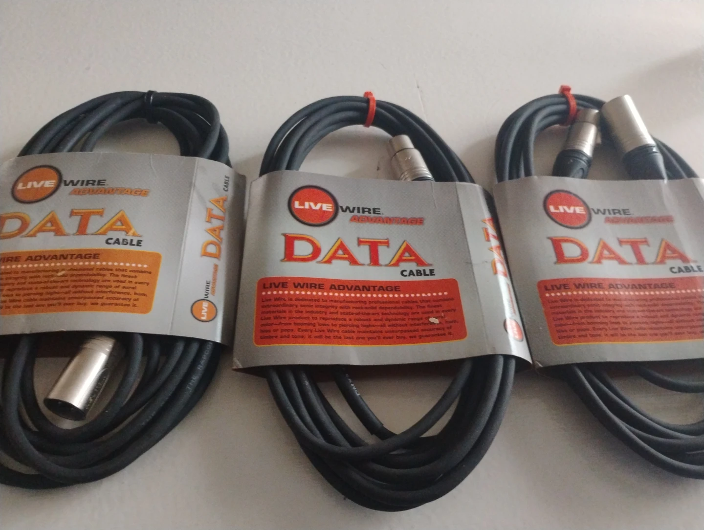 Live Wire Advantage Data Cable. I sell 3 cables not 1 - photo 2