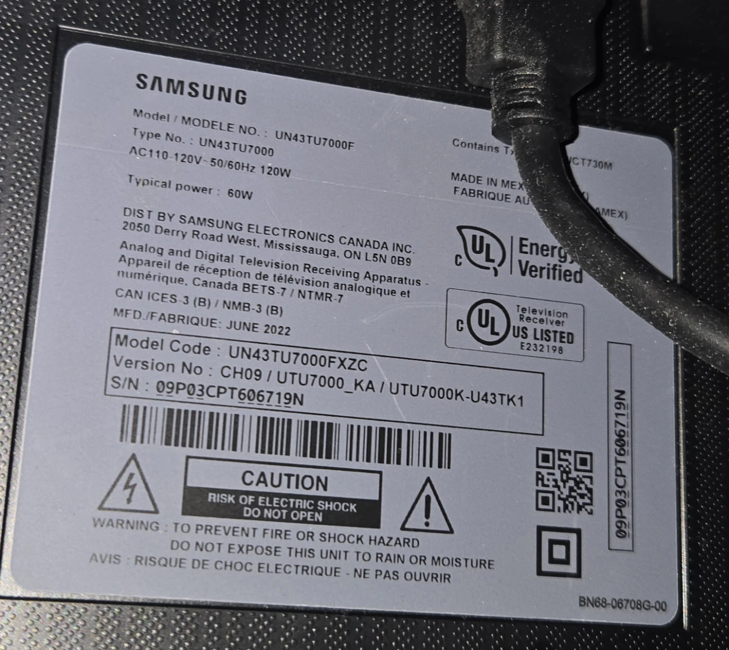 Samsung 43-inch 4K Crystal UHD Smart TV - photo 4