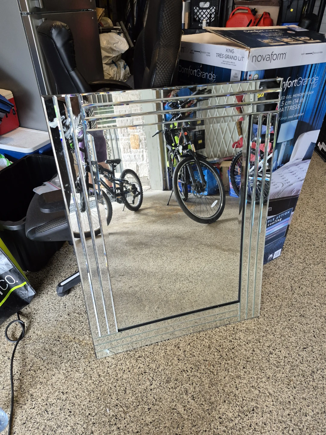 Decorative Beveled Mirror