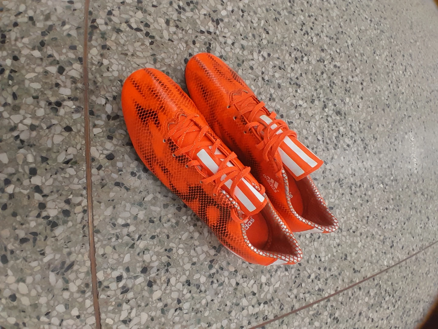 Adidas Orange Soccer Cleats Men's Size 10 - photo 4