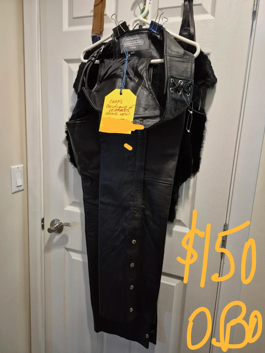 Boutique of Leathers Chaps XXLG