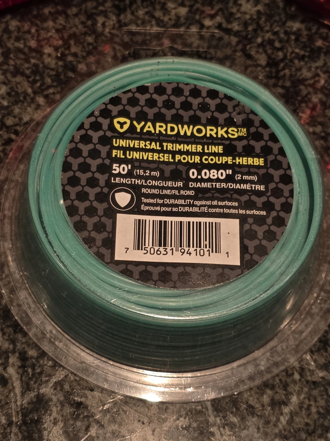 Yardworks Universal Trimmer Line - 50 ft