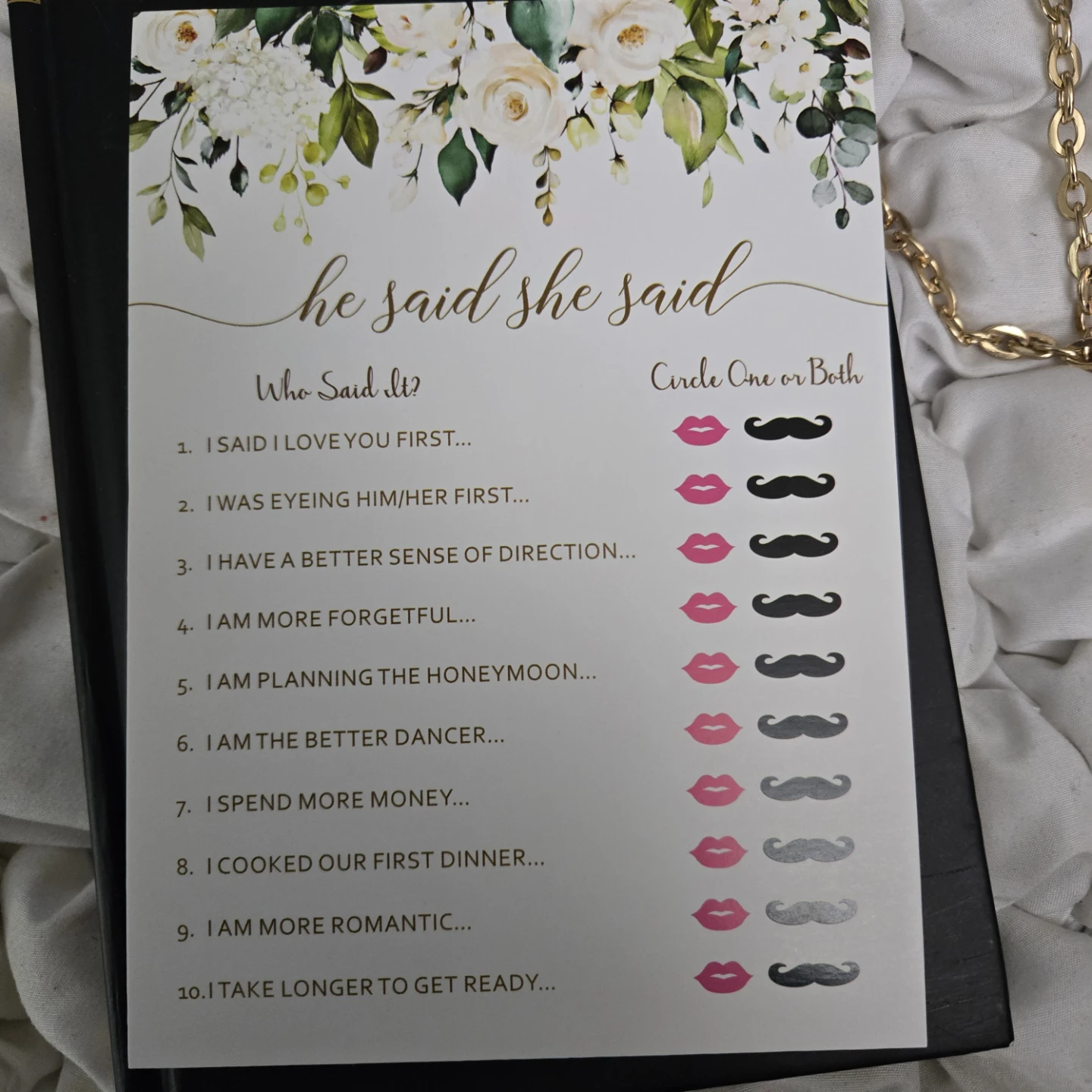 Wedding Shower Game Cards - - photo 2
