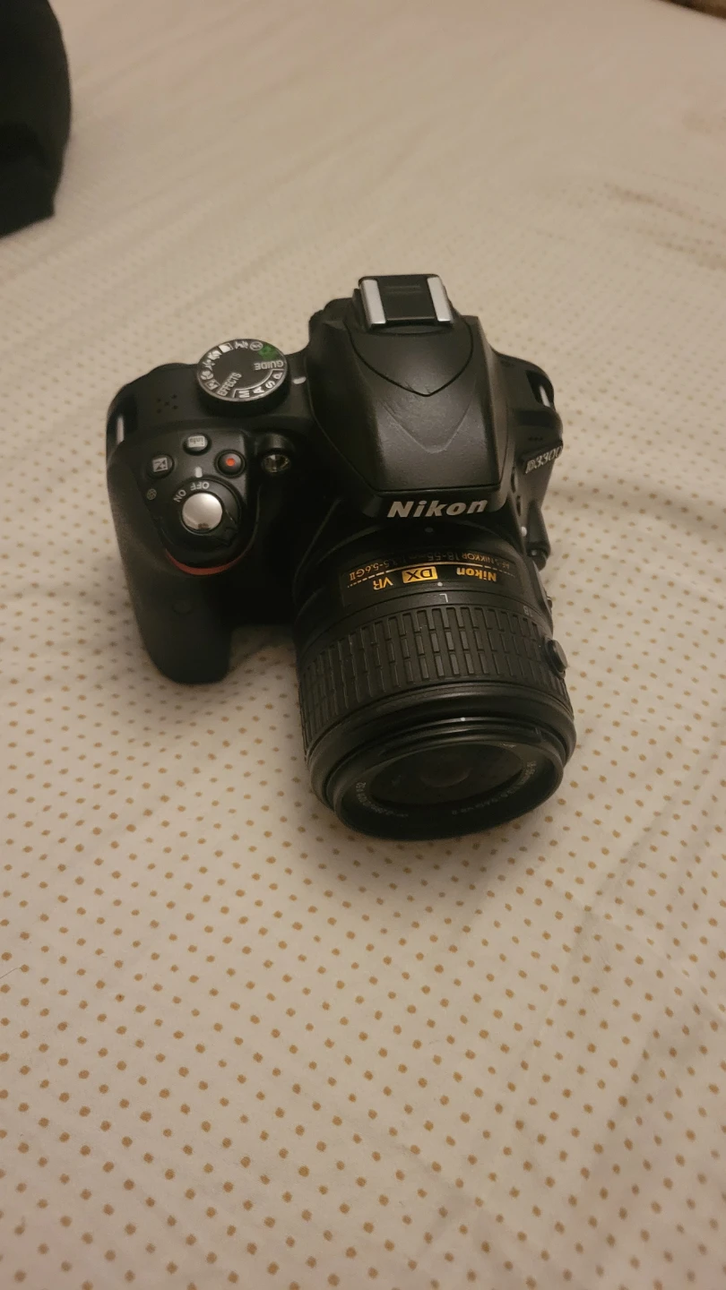 Nikon D3300 DSLR Camera with 18-55mm VR Lens