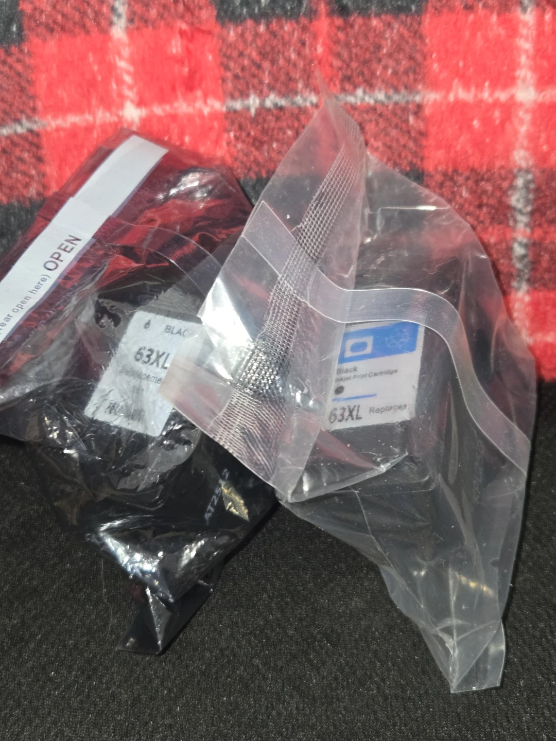 2 x Black 63XL Ink Cartridges