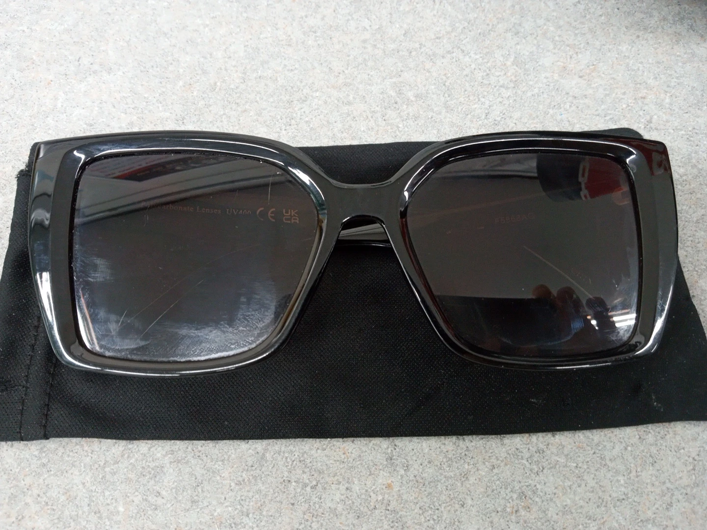 Black Gucci Fashion Sunglasses