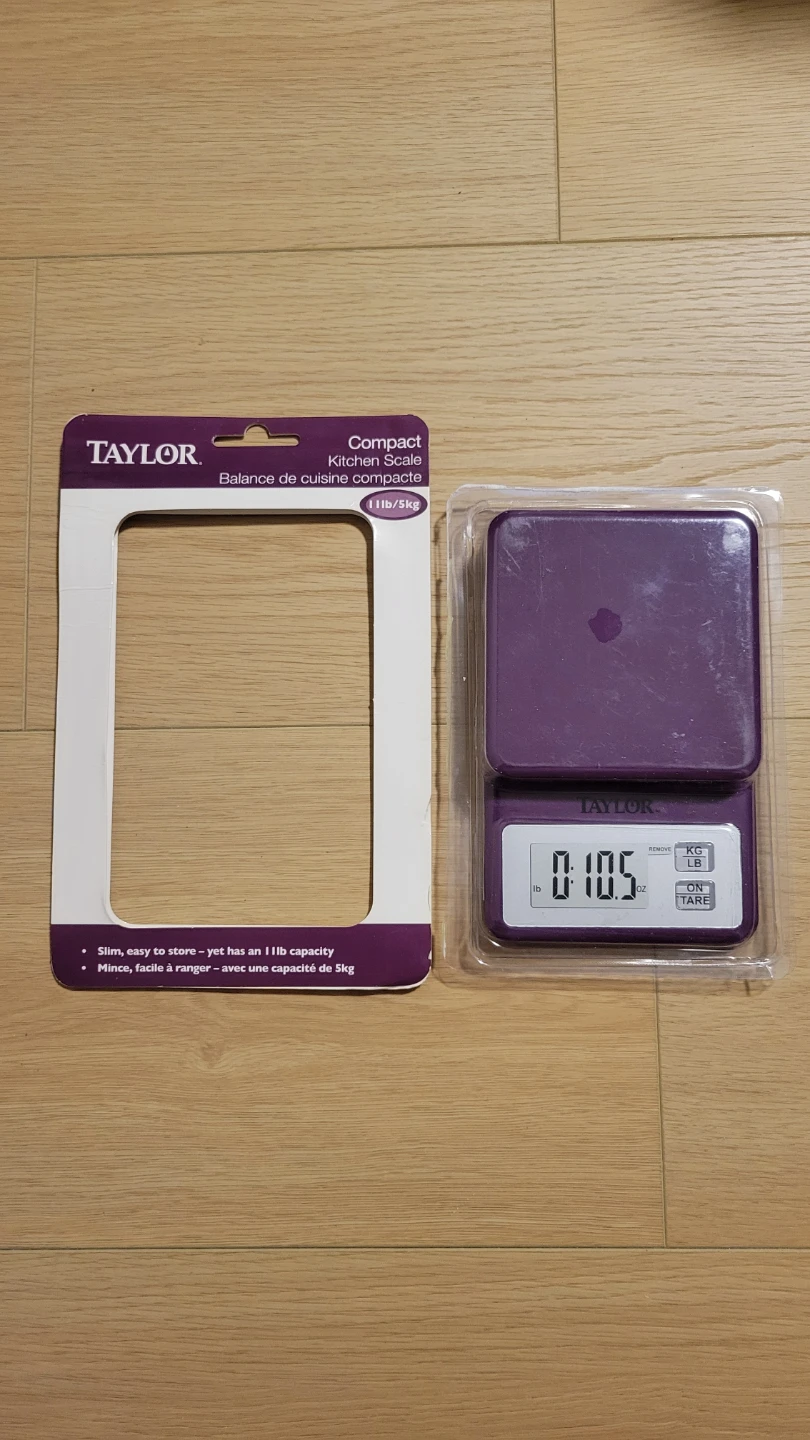 Taylor Digital Kitchen Scale - Purple - photo 2