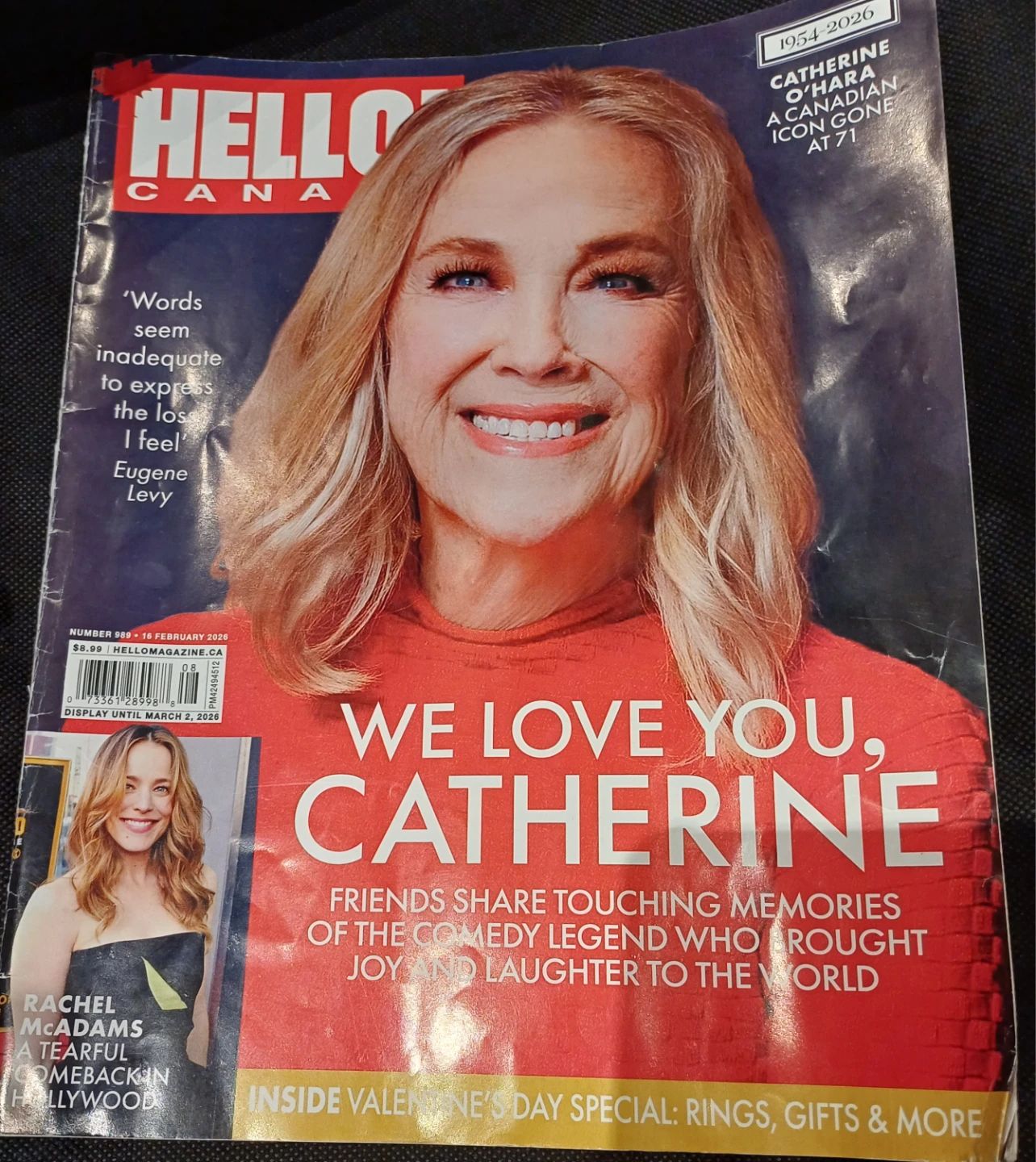 🌱 FREE: HELLO! Canada Magazine - Catherine O'Hara Feature