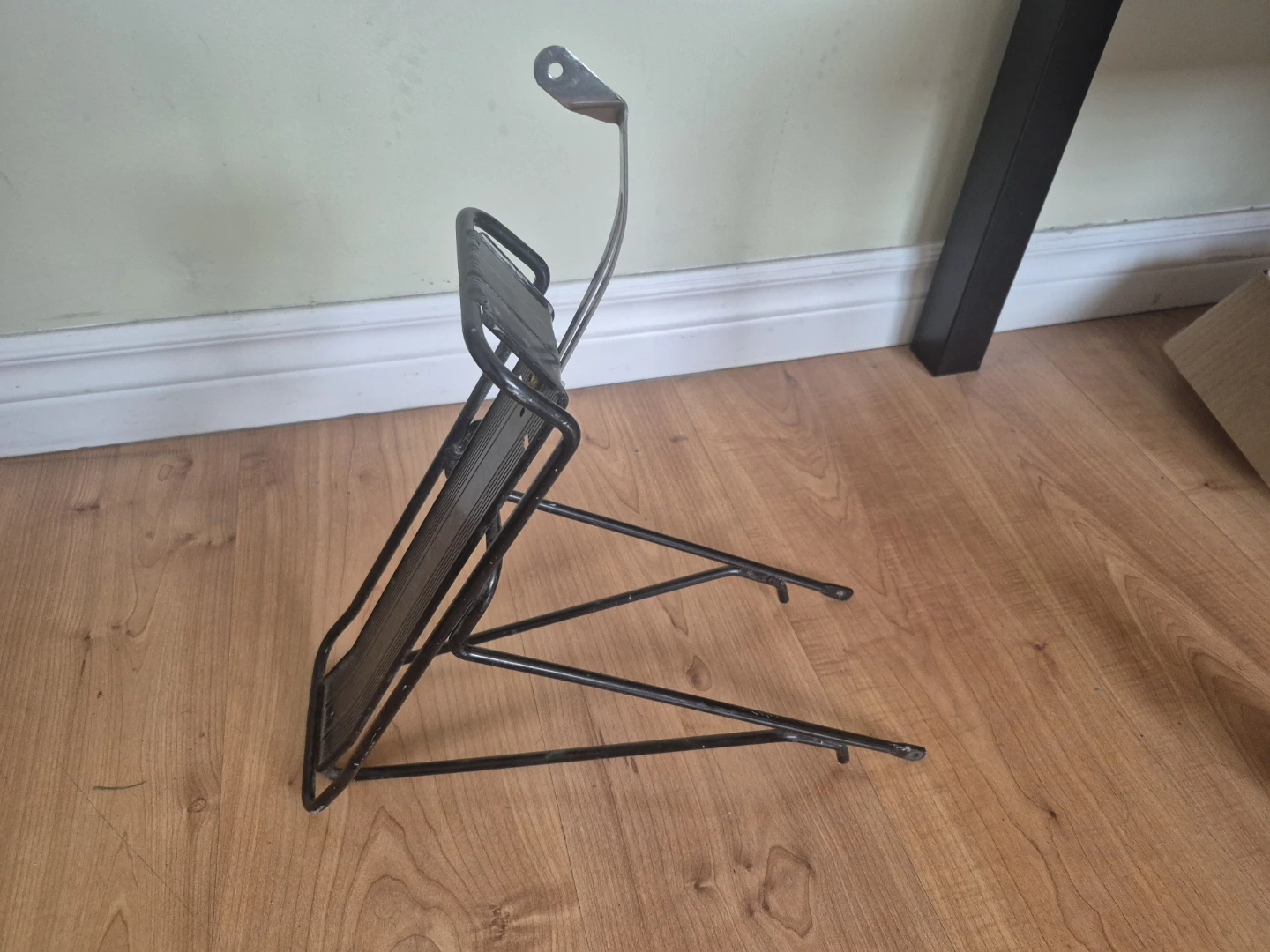 Used Black Rear Bicycle Cargo Rack