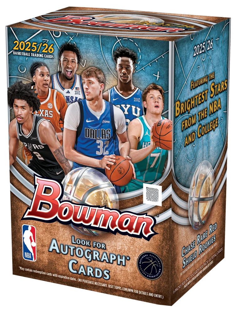 2025/26 Topps Bowman Basketball Value Box - photo 3