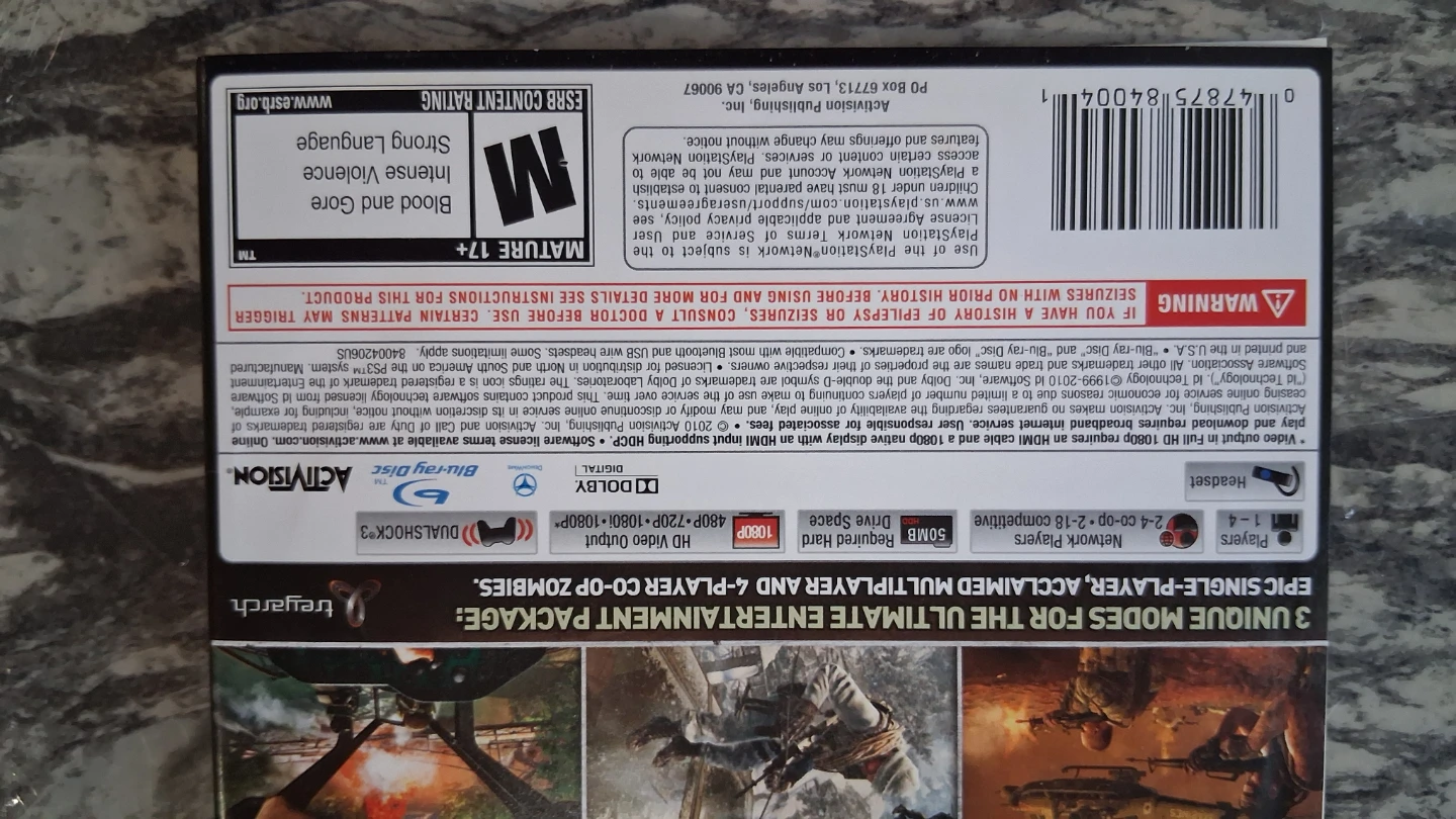 PS3 CALL of DUTY BLACK OPS - photo 4