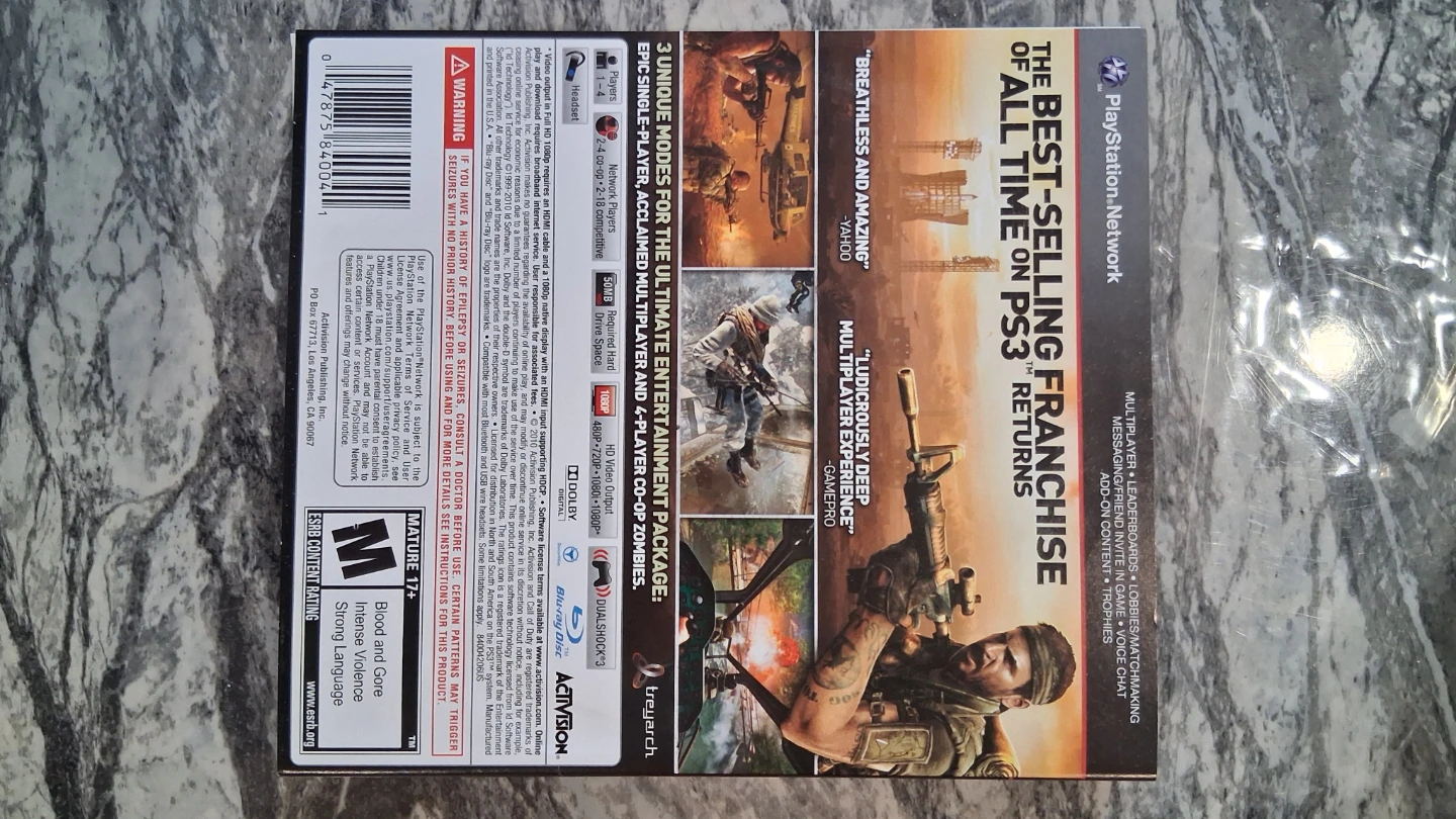 PS3 CALL of DUTY BLACK OPS - photo 5