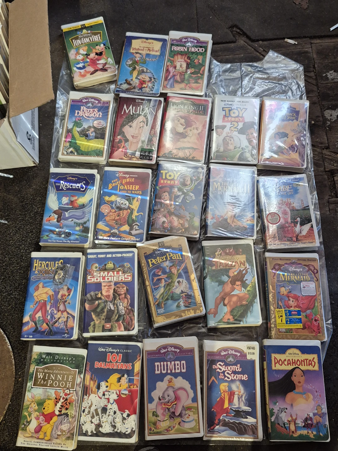 Collection of Disney and Classic VHS Movies - photo 5