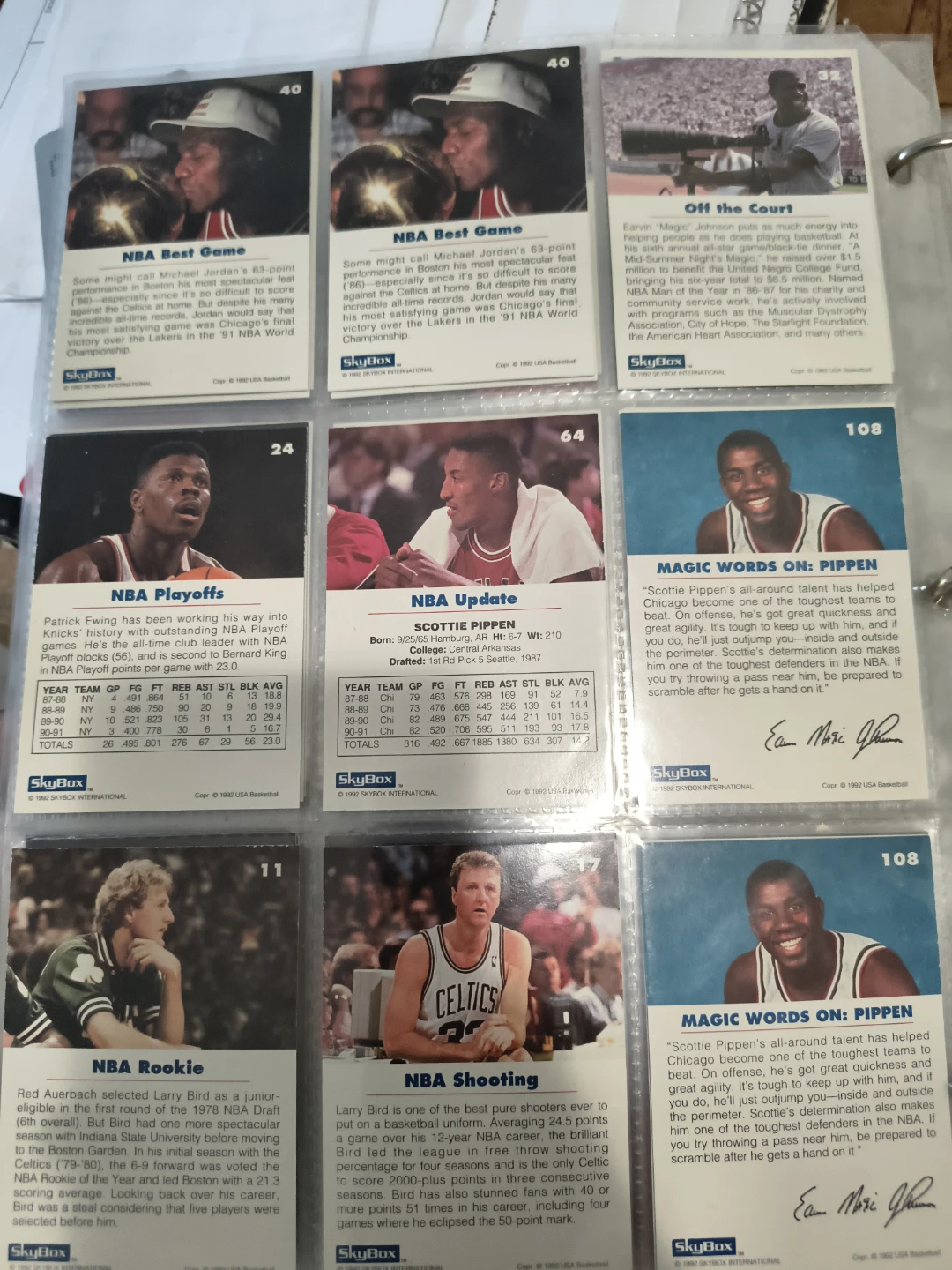 SkyBox NBA Basketball Cards - Assorted Players - photo 2