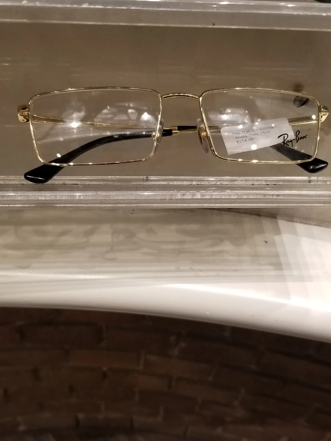 Ray Ban RX654 Arista Gold 2500 Eyeglasses