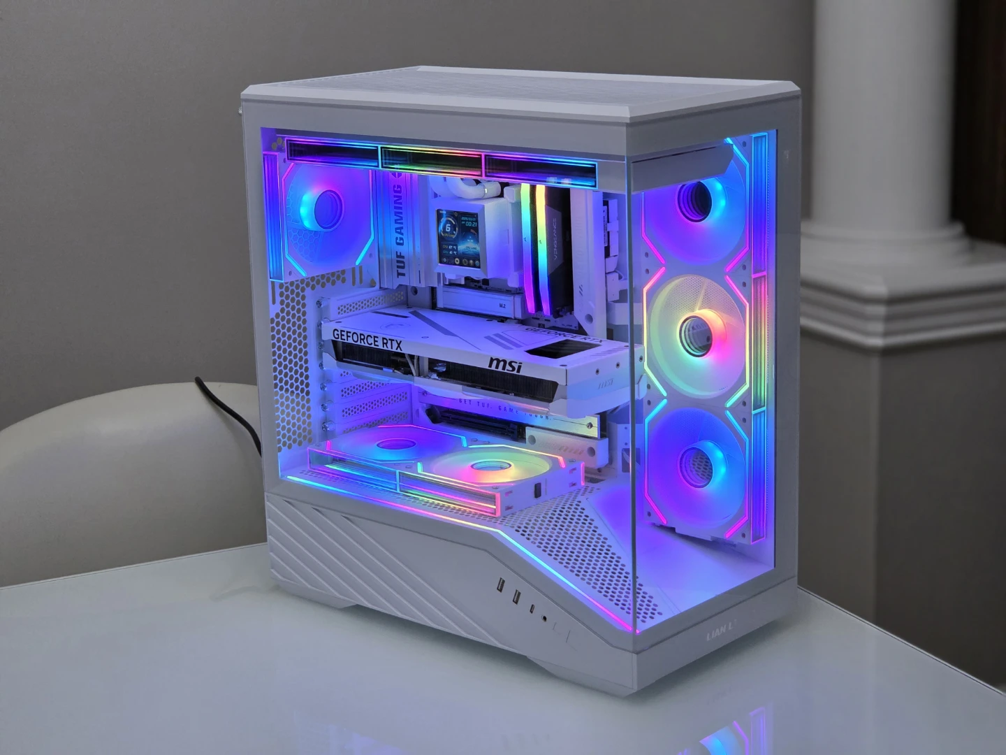 Brand New White Gaming Computer
