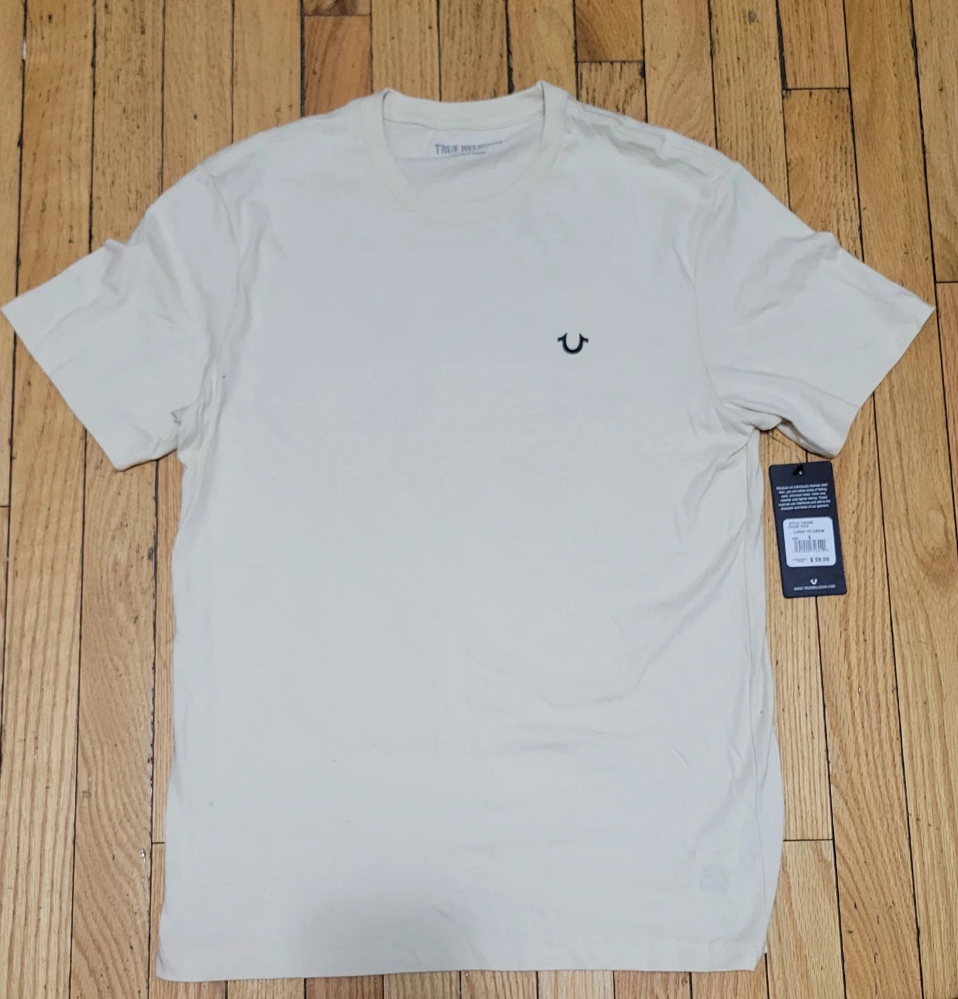 True Religion "Logo TR Crew" T-Shirt Size S
