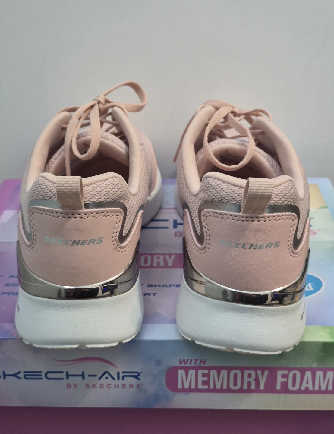 Skechers Women's Pink "Skech-Air" Memory Foam Sneakers - photo 5