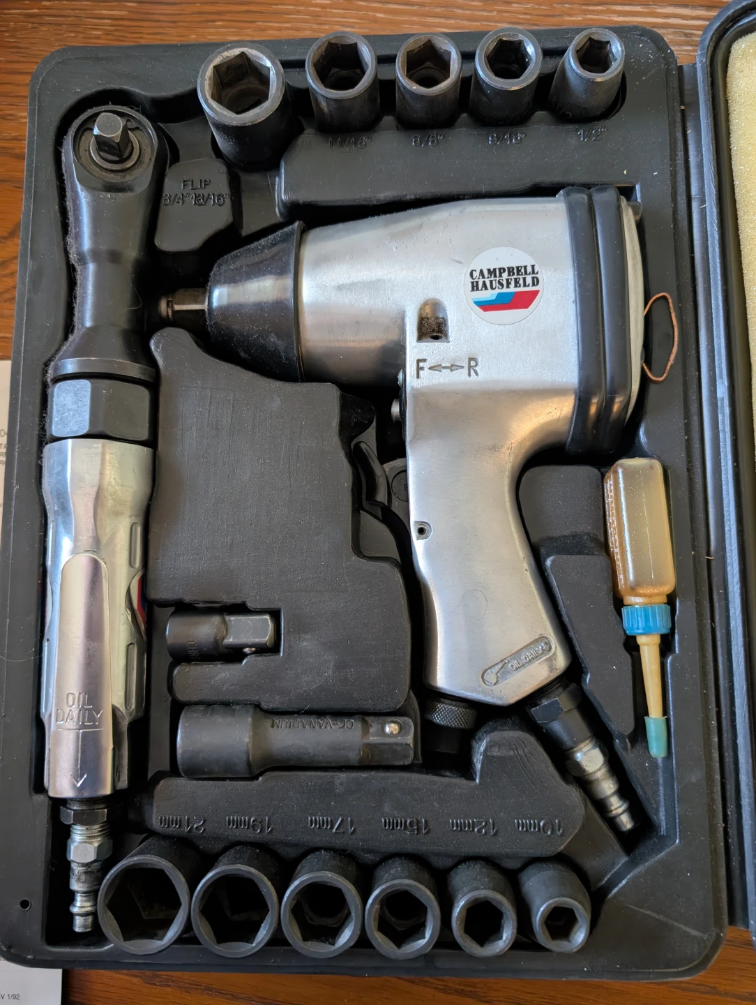 Campbell Hausfeld Air Impact Wrench Set TL1002