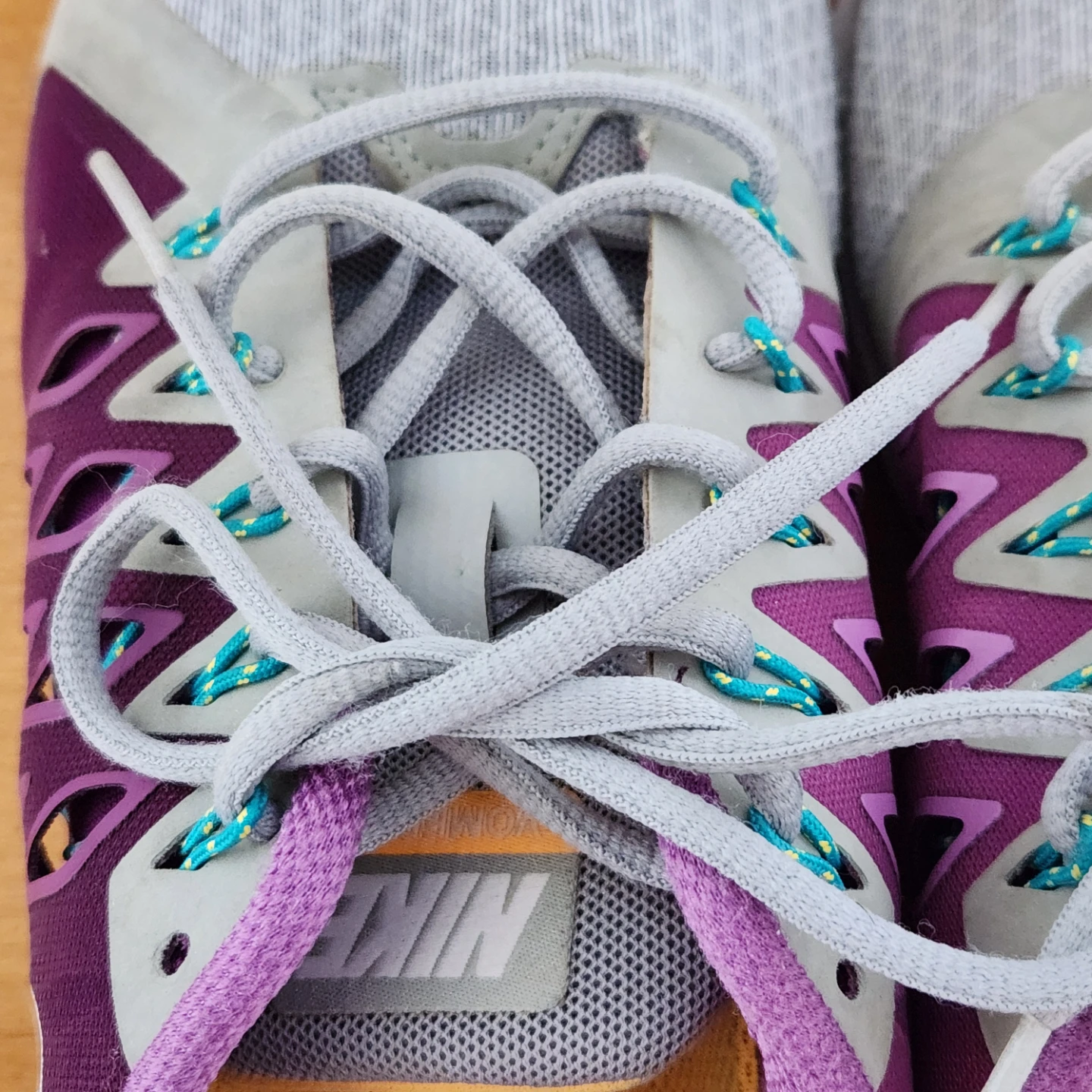 Nike Women's Running Shoes - Purple/Grey, Size 10 - photo 5