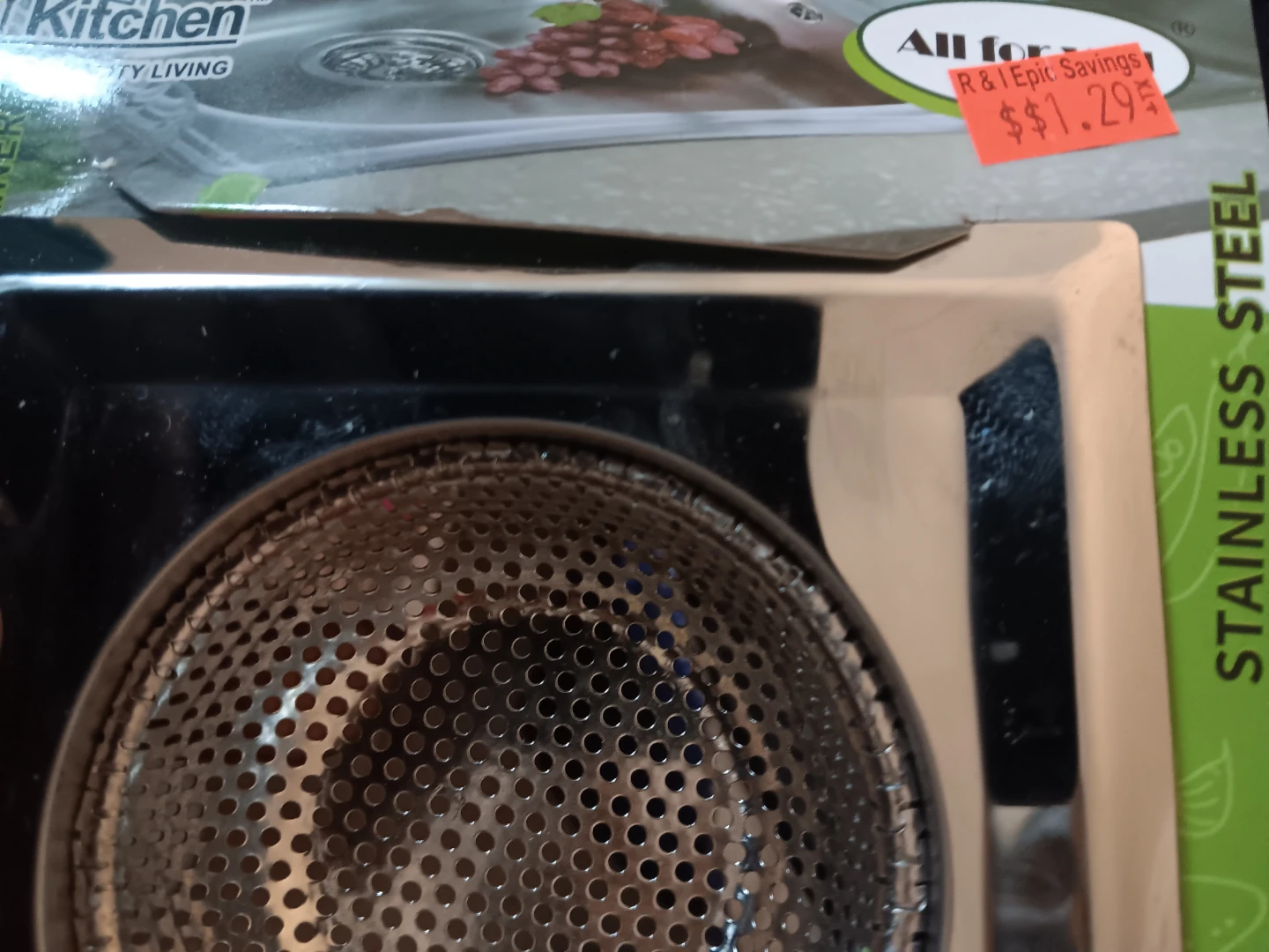 Stainless Steel Kitchen Sink Strainer