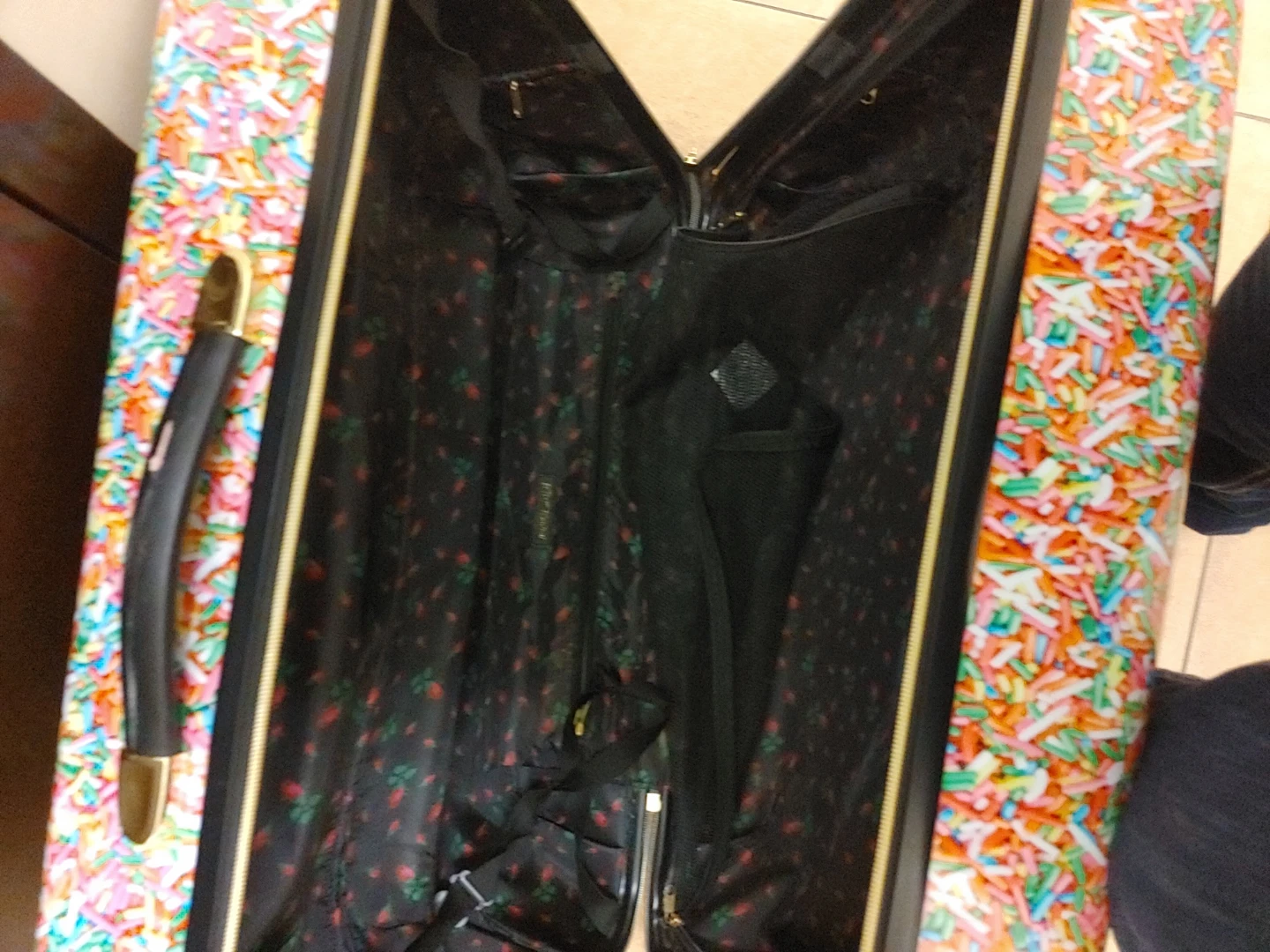 Betsy Johnson Sprinkles Suitcase - photo 5