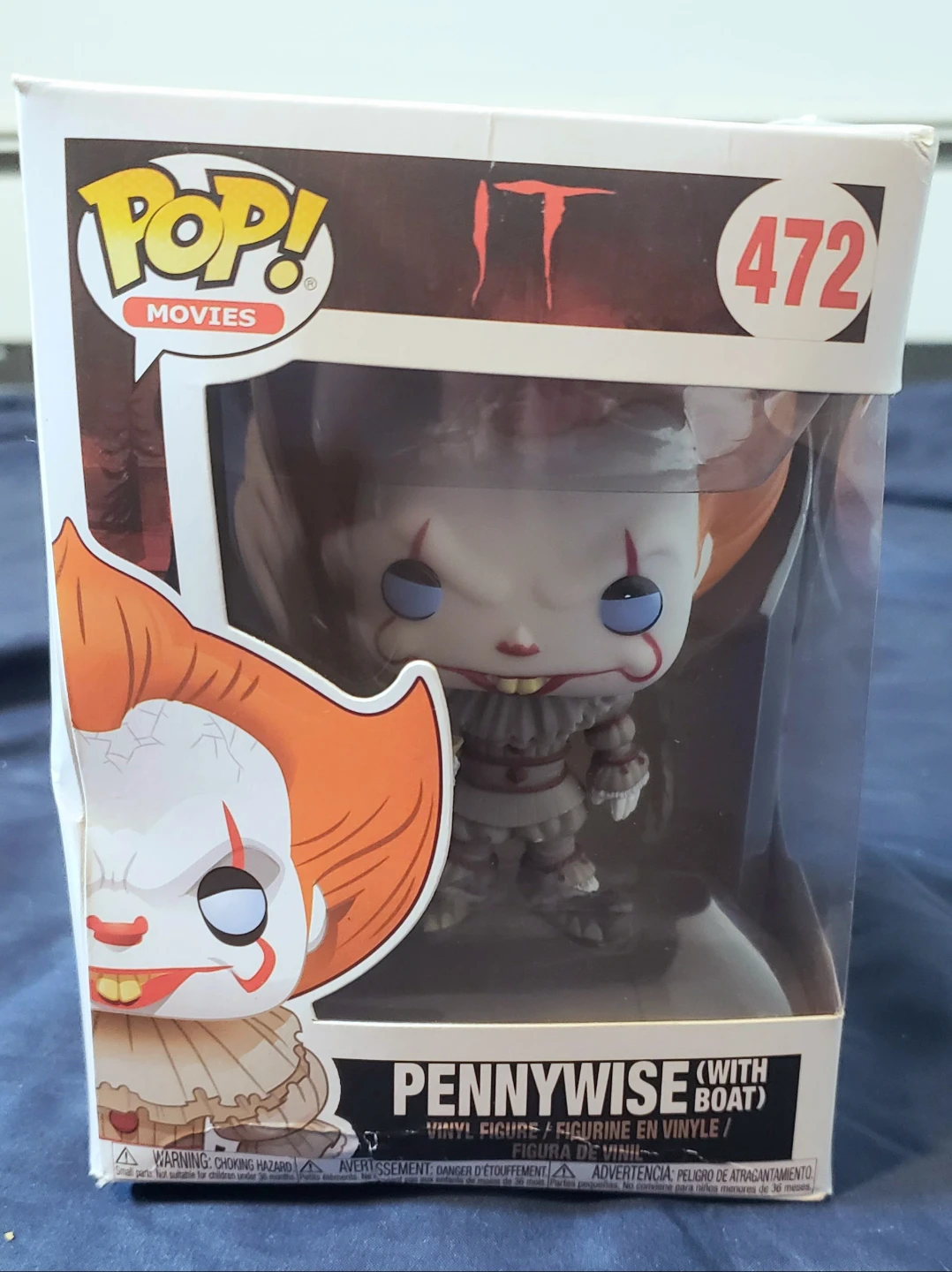 Pennywise (It) with Boat Funko POP! Movies #472