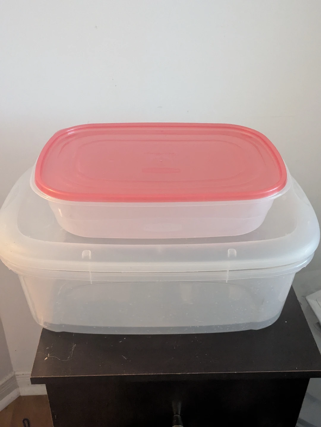 Plastic Food Storage Containers with Lids (Set of 2)