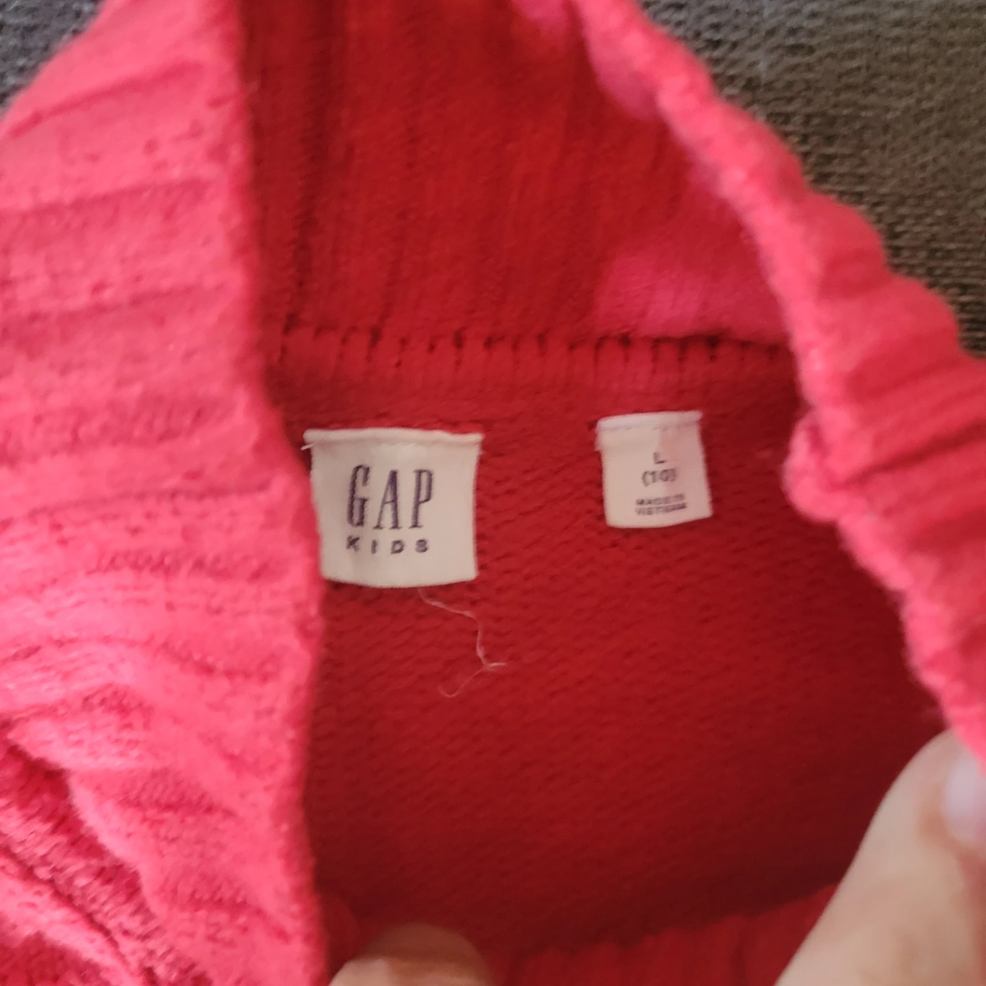 GAP Kids Red Sweater and Pants Set Size L (10-11) - photo 4