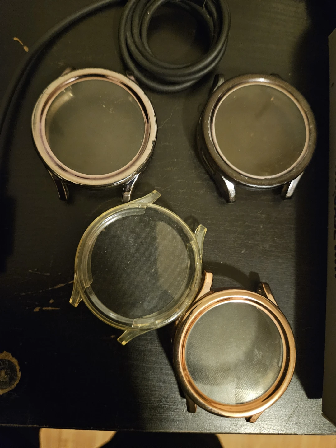 Watch Screen Protector Cases and Charger