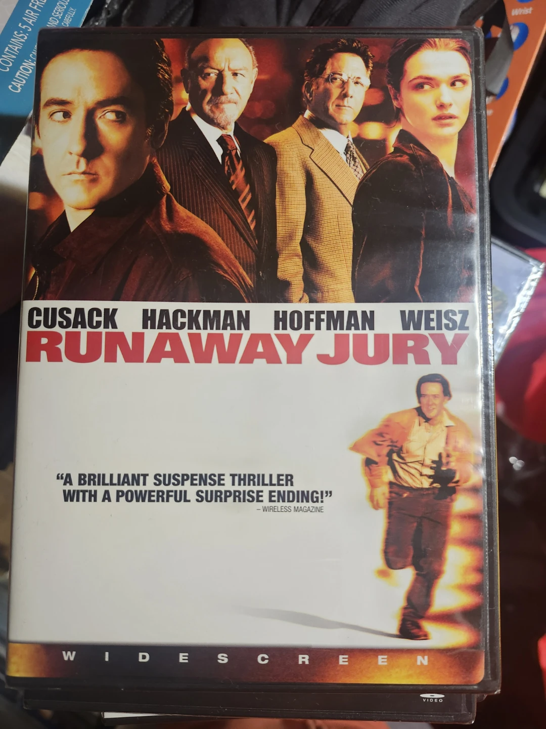 Runaway Jury Widescreen DVD