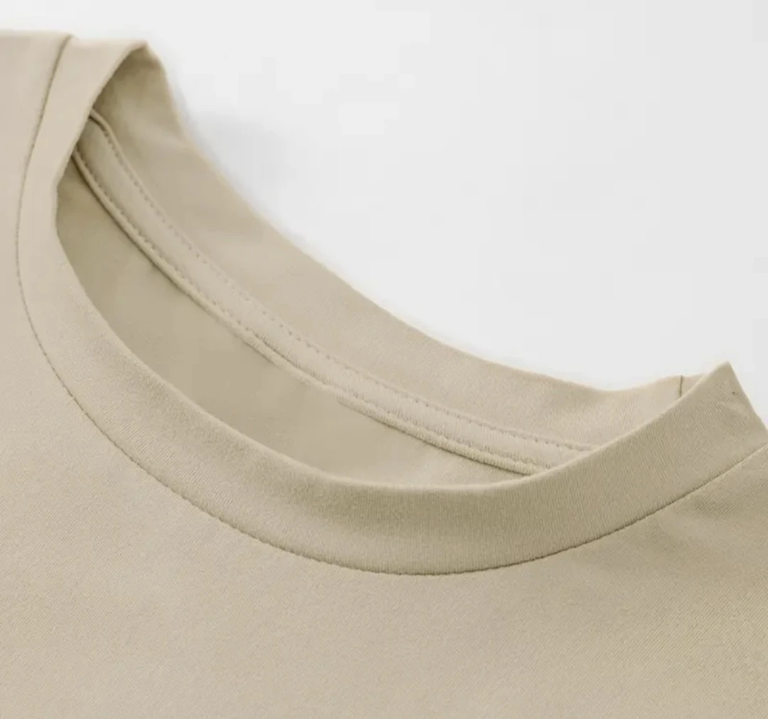 Women's Beige Teddy Bear Zip Graphic Cropped T-Shirt - photo 3