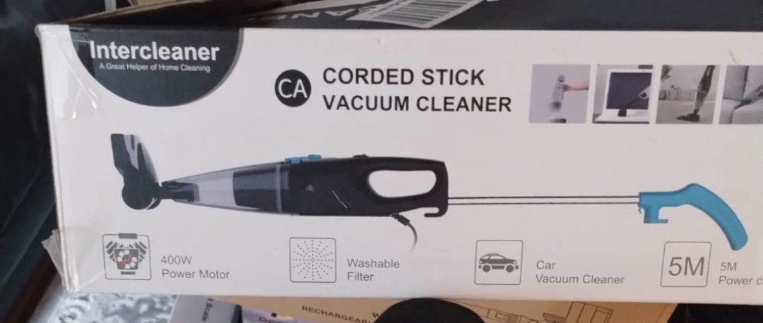 Intercleaner Corded Stick Vacuum Cleaner