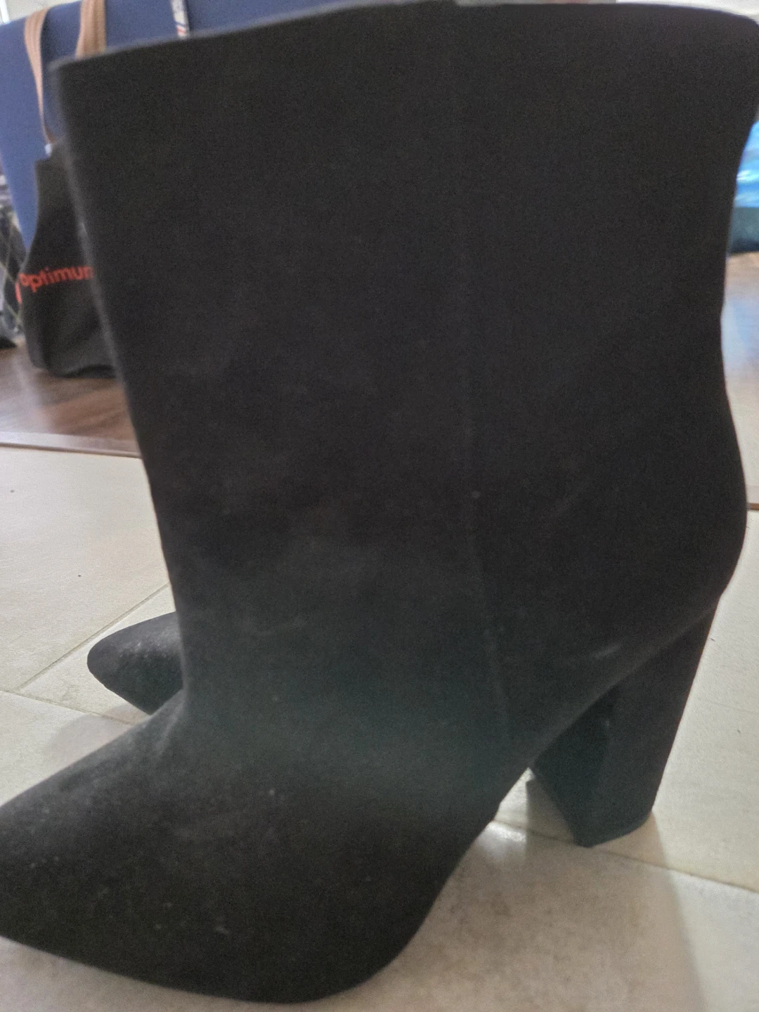 Black Suede Ankle Boots