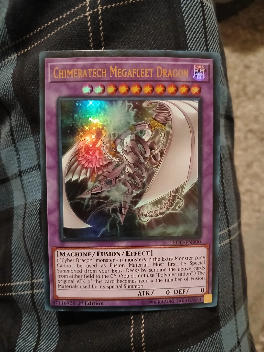 Yu-Gi-Oh! Chimeratech Megafleet Dragon LEDD-EN000