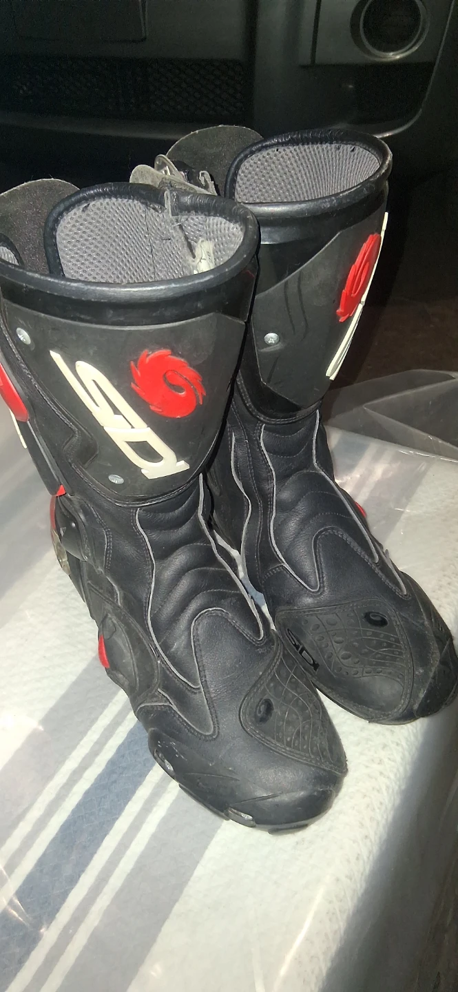 Sidi Motorcycle Boots Size 7.5